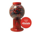 Red Gumball Machine Filled w/ Chocolate Littles